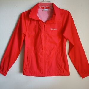 Columbia Windbreaker Jacket Hoodie Womens Size XS